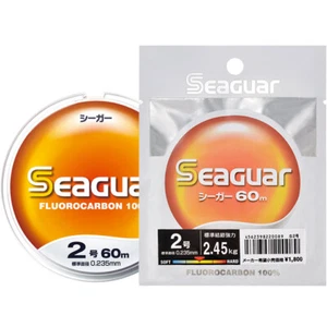 SEAGUAR Fluorocarbono 60m Transparente Ultra Ligero Pesca LRF Perca Lucioperca Trucha - Imagen 1 de 8