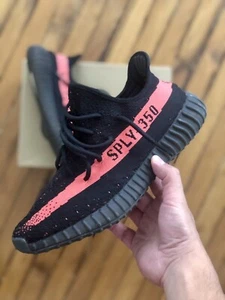 Adidas Yeezy 350 v2 Core Black Red US 6.5M/7.5W FREE SHIP ✅ CODE AUGSNE $50 OFF - Picture 1 of 1