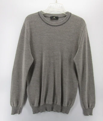Montechiaro Sweater Men Medium Gray Pullover Crewneck Casual Breathable Preppy - Image 1 of 4