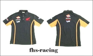 Original Honda T-Shirt , Hemd , HRC , Gas , Racing , Repsol , Größe S , blau - Bild 1 von 1