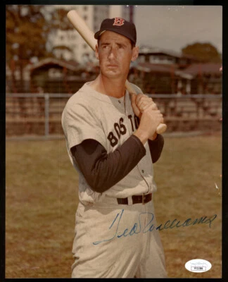 Ted Williams Signed Autographed 8x10 Photo JSA - Image 1 of 2