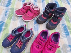 Schuhpaket Größe 30 31 Winterstiefel Sneakers Sketchers Lico Kangaroos - Bild 1 von 9