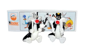 Sylvester mit Besteck und Klatsche mit BPZ ❤️ Ferrero EU 1991 ❤️ Bugs Bunny & Co - Bild 1 von 1
