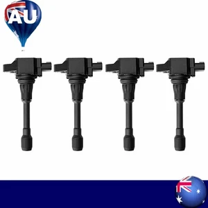 4PC Ignition Colis For Nissan Xtrail T31 Cube Pathfinder R52 Juke Navara Qashqai - Picture 1 of 12