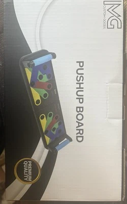 9 in 1 Push Up Rack Board System Fitness Workout Train Home Gym Exercise Stands - Image 1 of 2