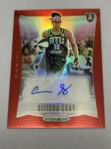 2024 Panini Prizm WNBA Red Prizm Allisha Gray 15/99 Jrsy# Ebay 1/1 Atlanta Dream - Foto 1 di 3