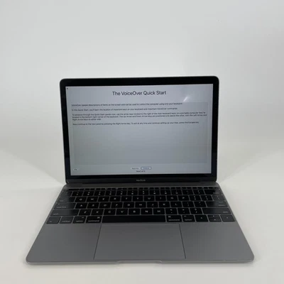 MacBook 12 gris espacial principios de 2016 1,2 GHz Intel Core m5 8 GB 512 GB SSD - LEER Foto 1 de 4