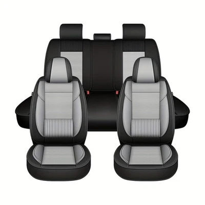 For Nissan Rogue Sport 2017-2022 Car Ice Silk Leather Seat Covers (5 Seat) - Изображение 1 из 4