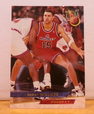 GREAT BASKETBALL CARD KENNY WALKER WASHINGTON BULLETS VS. NEW YORK KNICKS - Image 1 of 2