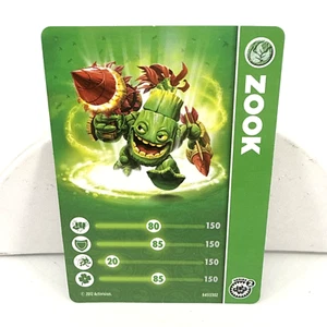 Tarjeta coleccionable Zook 2012 Skylanders Giants Water Character - Imagen 1 de 2