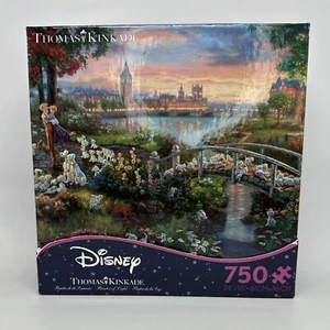 Thomas Kinkade Studio's Disney 101 Dalmatians 750 Piece Puzzle Unopened - Picture 1 of 5