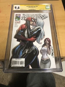 AMAZING SPIDER-MAN #606 SIGNED BY CAMPBELL CGC 9.6 AWESOME COVER!! - Picture 1 of 6