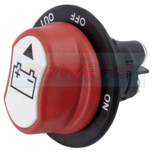12V-50V 50A MINI PANEL MOUNT BATTERY ISOLATOR/KILL CUT OFF SWITCH KIT CAR MARINE - Picture 1 of 2