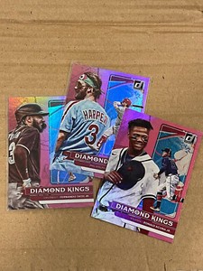 2022 Donruss Baseball Diamond Kings Pink Holo's "Pick a Card"