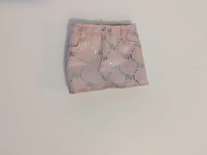 Rainbow High Deluxe Fashion Closet Pink skirt With Silver RH - Picture 1 of 2