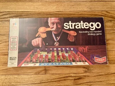 Vintage Milton Bradley Stratego Game 1977 New - Image 1 of 2
