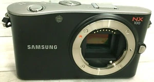 Samsung NX NX100 14.6MP Digital Camera Body - Black **PARTS** - Picture 1 of 1