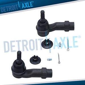 Front Outer Tie Rod Pair for 2013 - 2016 Dodge Dart 2015 - 2017 Chrysler 200