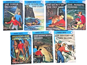 Vintage Kollektion - The Hardy Boys Ser.: Hardy Jungen Menge 7er Set Hardcover Bücher - Bild 1 von 14