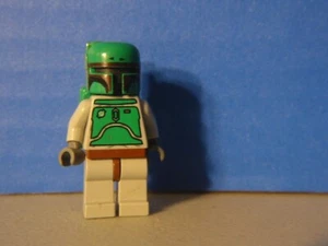 Lego Star Wars Boba Fett grau (sw0002) Minifigur Top Zustand Variante - Bild 1 von 8