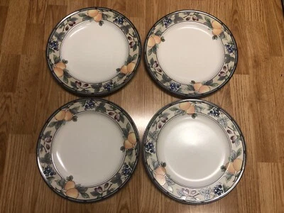 (4) Mikasa - Garden Harvest - Intaglio - Plates