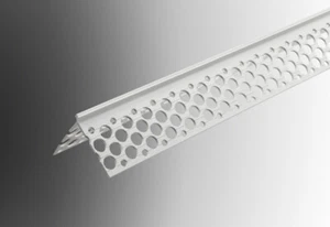 PVC Render Beads K-Rend Parex Fassa Weber Corner Angle Stop End Bell Cast Drip - Picture 1 of 3