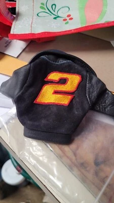 Rusty Wallace #2 Leather Jacket Key Chain - Image 1 of 2