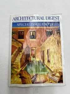 ARCHITECTURAL DIGEST MAGAZINE AUGUST 2006 - SPECIAL ISSUE: EXOTIC - Picture 1 of 11
