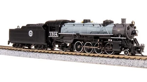 Broadway Limited 7856 N Scale DMIR USRA Light Mikado Steam Locomotive #1314 - Picture 1 of 5