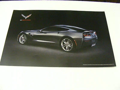 Chevrolet Chevy Corvette Vett Stingray 2014 14 modelo de preproducción póster nuevo Foto 1 de 3