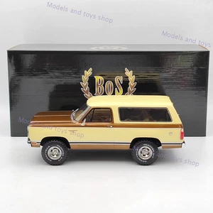 BOS 1:18 Dg Ramcharge 1979 Brown BOS234 Resin Model Car Limited Collection Used - Picture 1 of 14