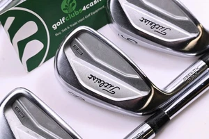 Left Hand Titleist CB 620 Irons / 5-9i / Stiff Flex Steel Shafts - Picture 1 of 7