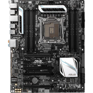 READ* ASUS X99-PRO/USB 3.1 WiFi & 12 Core Intel CPU E5-2687W v4 ATX Motherboard - Picture 1 of 3