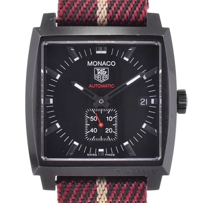 con papel TAG HEUER Monaco WW2119.FC6338 pequeño segundo automático para hombre P#143607 Foto 1 de 4