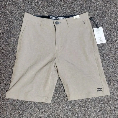 Nuevos Pantalones Cortos Billabong Crossfire X Caqui 4 Vías Elastizados Sumergibles B201VBCX Para Hombres Foto 1 de 4