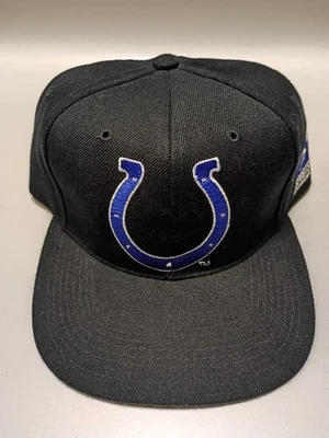 Vintage Black Indianapolis Colts snapback hat by Sports Specialties - Image 1 of 4