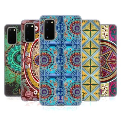 HEAD CASE DESIGNS ARABESQUE PATTERN SOFT GEL CASE FOR SAMSUNG PHONES 1 - Image 1 of 4