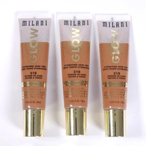 Paquete de 3 tinte hidratante para la piel Milani Glow - medio a oscuro 310 - 1 fl oz - Imagen 1 de 3