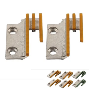 2PCS Rubber Plastic Feed Dog For Jukiddl 5550 8500 9000 Brother DB2-C101 C201 - Picture 1 of 4