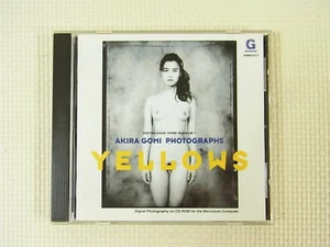 CD-ROM de fotos Akira Gomi "Amarillos" para Mac Japón - Imagen 1 de 3