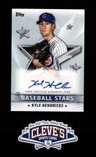2022 TOPPS SERIES 2 BASEBALL STARS KYLE HENDRICKS AUTO CHICAGO CUBS