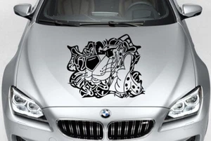 Tribal Chester Cheetah Vinyl Decal Graphic Car Truck Hood Side USA - Picture 1 of 1