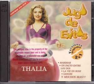 RARE Balada 90s 80s THALIA CD COLECCIONISTAS MARIMAR la vie en rose MUNDO - Picture 1 of 2
