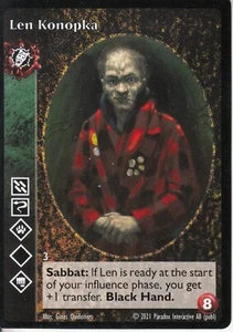 2 x Len Konopka VTES CCG Kickstarter Promo BCP - Picture 1 of 1