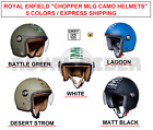 Fits Royal Enfield "CHOPPER MLG CAMO HELMETS" 5 Colors - EXPRESS SHIPPING