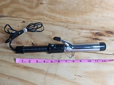 Conair Instant Heat Curling Iron 1" Fast Heat Black Classic Curls - Image 1 of 4