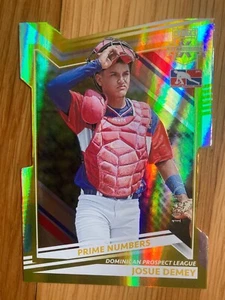 2022 Panini Elite Extra Edition #178 Josue Demey Gold Die Cut 10/10 - Picture 1 of 2