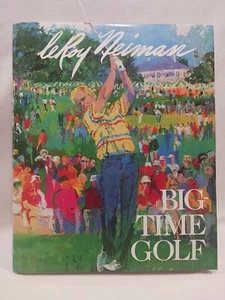 SIGNED Leroy Neiman Big Time Golf Autographed Large Art Book 1992 First Edition - Imagen 1 de 24