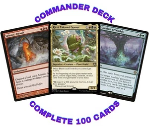 Kirri, Talented Sprout/Plants & Treefolk/Custom Commander/EDH Deck 100 Cards MTG - Picture 1 of 9