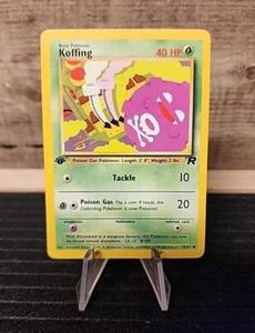 Koffing Vintage 1ª Edición Team Rocket 52/82  - Imagen 1 de 2